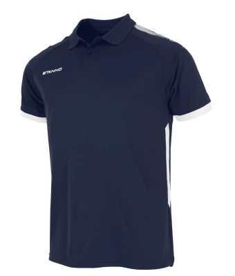 Stanno First Polo Shirt- Navy / White