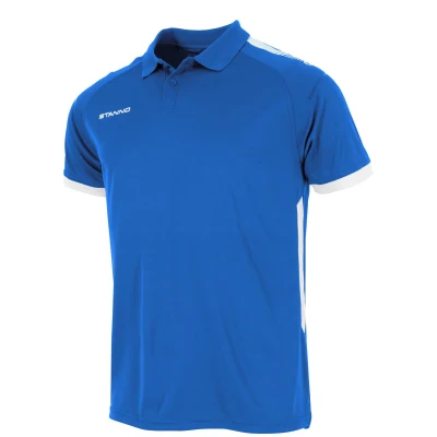Stanno First Polo Shirt - Royal / White