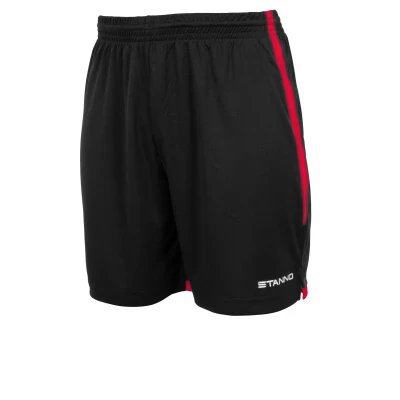 Stanno Focus Shorts - Black / Red