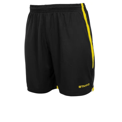 Stanno Focus Shorts - Black / Yellow