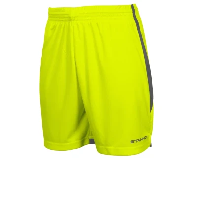 Stanno Focus Shorts - Neon Yellow - Anthracite