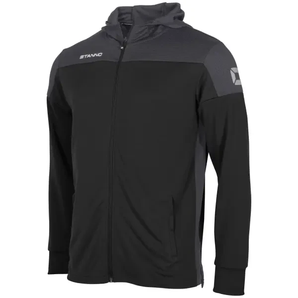 Stanno Pride Full Zip Hoodie - Black / Anthracite