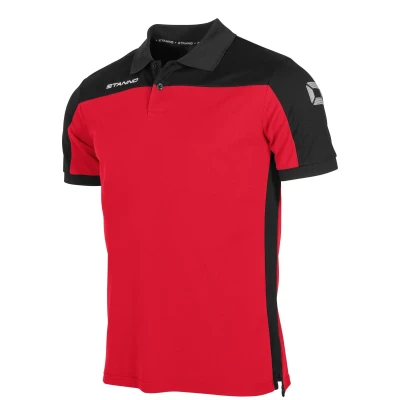 Stanno Pride Polo Shirt- Red / Black