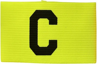 Precision Big C Captain's Armband Junior - Fluo Yellow