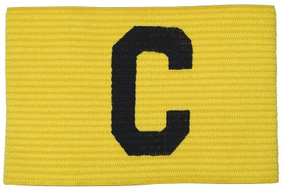 Precision Big C Captains Armband Junior- Yellow