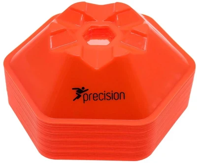 Precision Pro HX Saucer Cones- Fluo Orange (Set of 50)