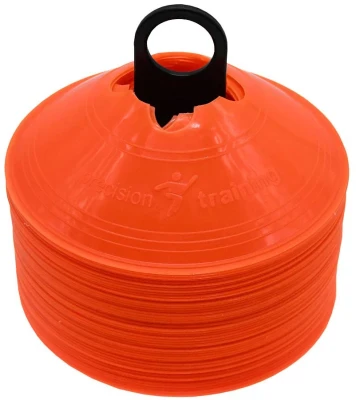 Precision Saucer Cones- Orange (Set of 50)