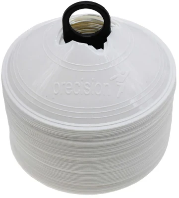 Precision Saucer Cones- White (Set of 50)