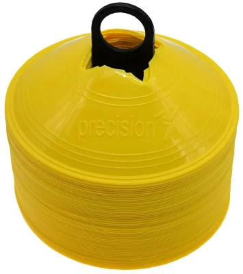 Precision Saucer Cones- Yellow (Set of 50)