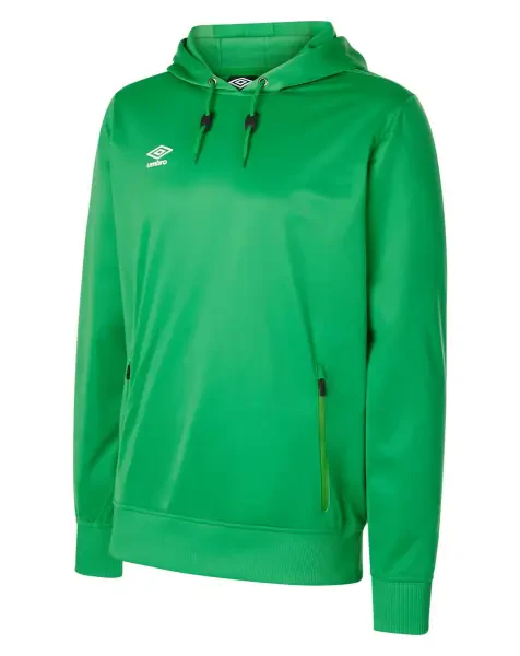Umbro Club Essential Poly Hoodie -TW Emerald