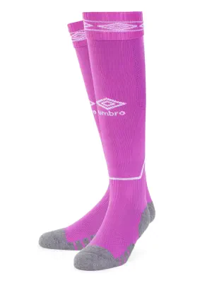 Umbro Diamond Top Football Socks Purple Cactus White Total