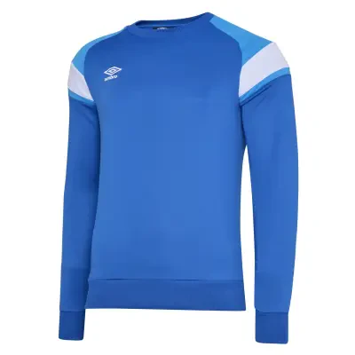 Umbro Poly Fleece Sweat Junior - TW Royal / Ibiza Blue / Brilliant White