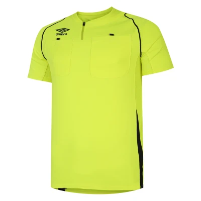 Umbro Referee SS Top - Safety Yellow / Black
