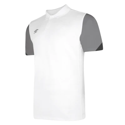 Umbro Total Training Polo Shirt - White / Titanium / Black
