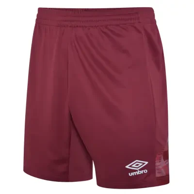 Umbro Vier Shorts - New Claret / New Claret