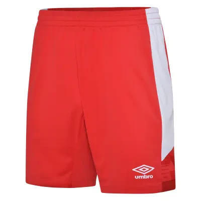 Red best sale umbro shorts