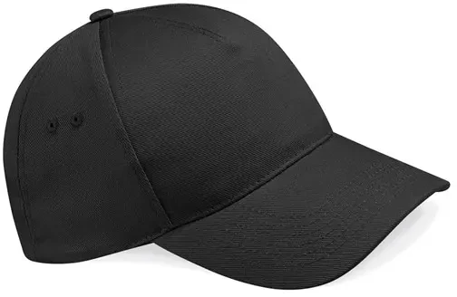 Beechfield Authentic 5 Panel Cap - Black
