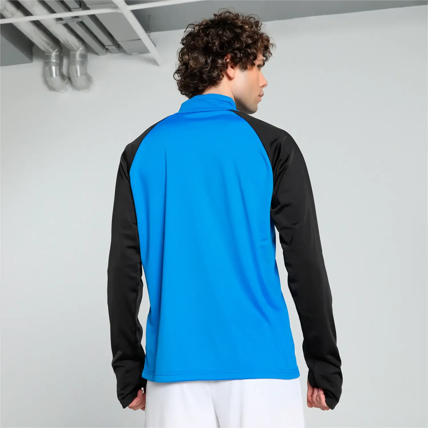 Puma Team Liga 25 Training 1/4 Zip - Electric Blue Lemonade/Puma