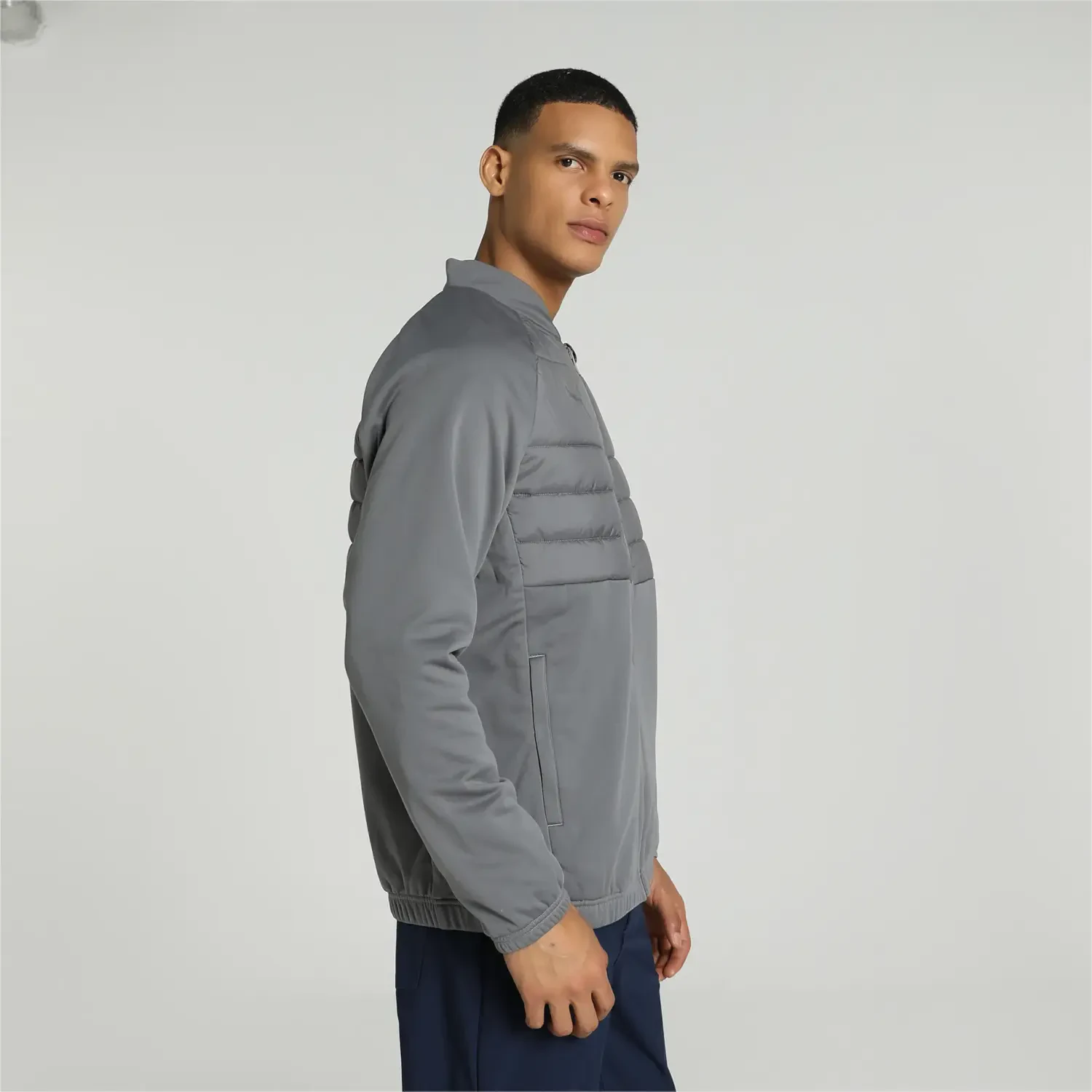 新品未使用！PUMA TEAMLIGA HYBRID ジャケット メンズ Puma TeamLiga Hybrid Jacket - Smoked Pearl - Total Football