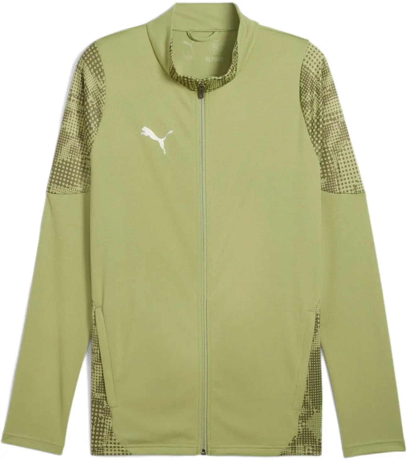 Puma teamCUP Training Jacket - Calming Green / Olive - Total