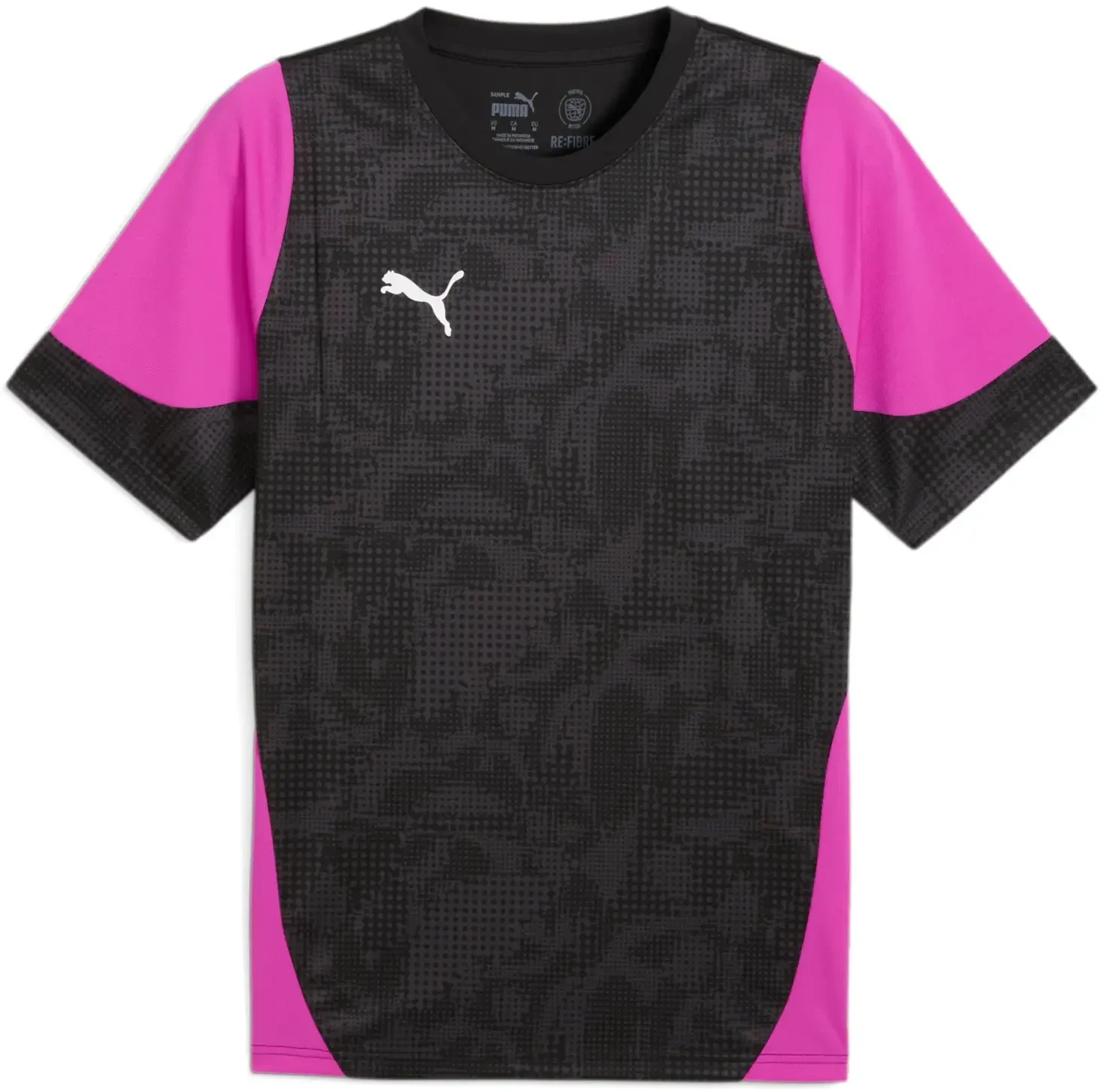 Puma teamCUP Training Jersey Black Pink Total Football Direct