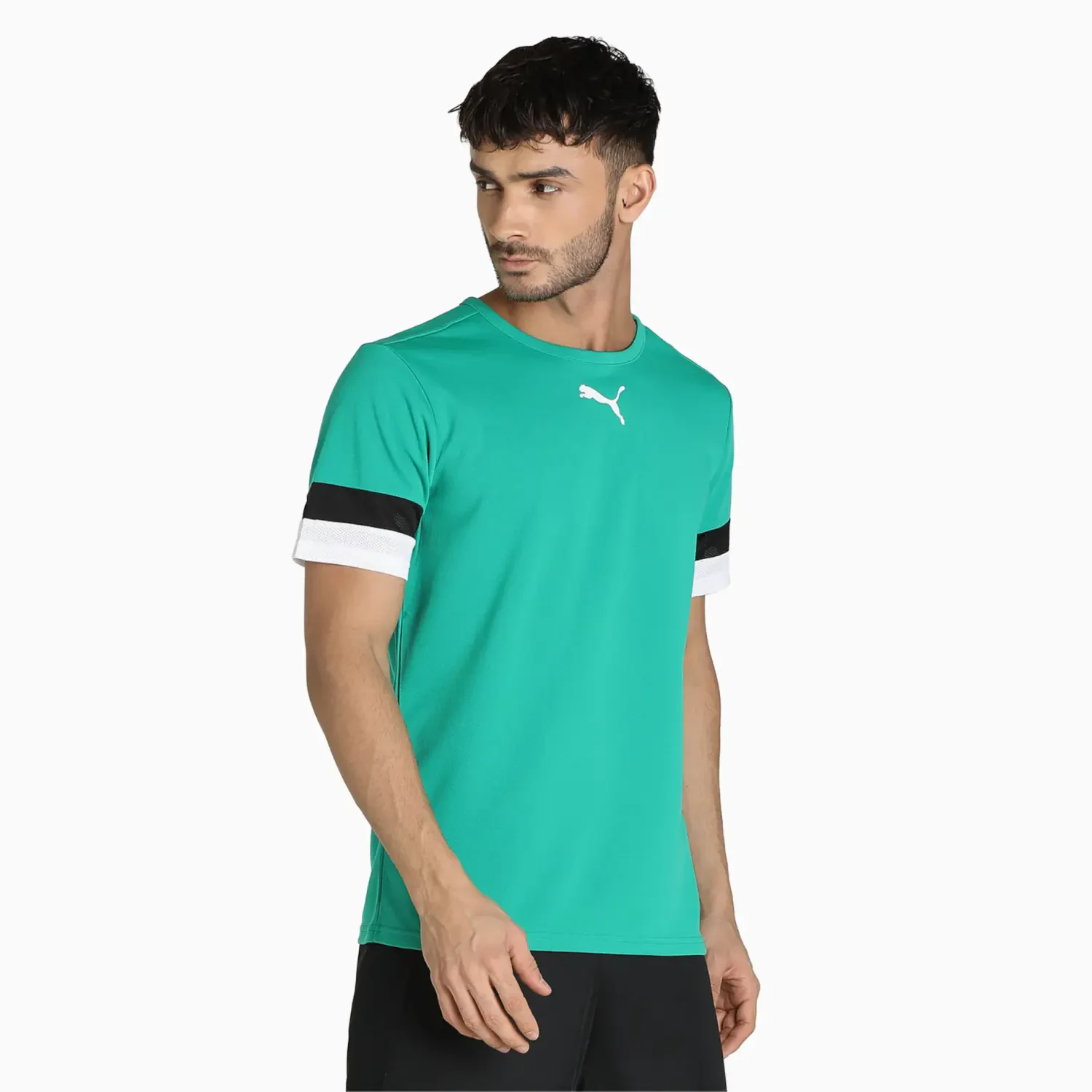 Puma Team Rise Jersey Pepper Green Total Football Direct
