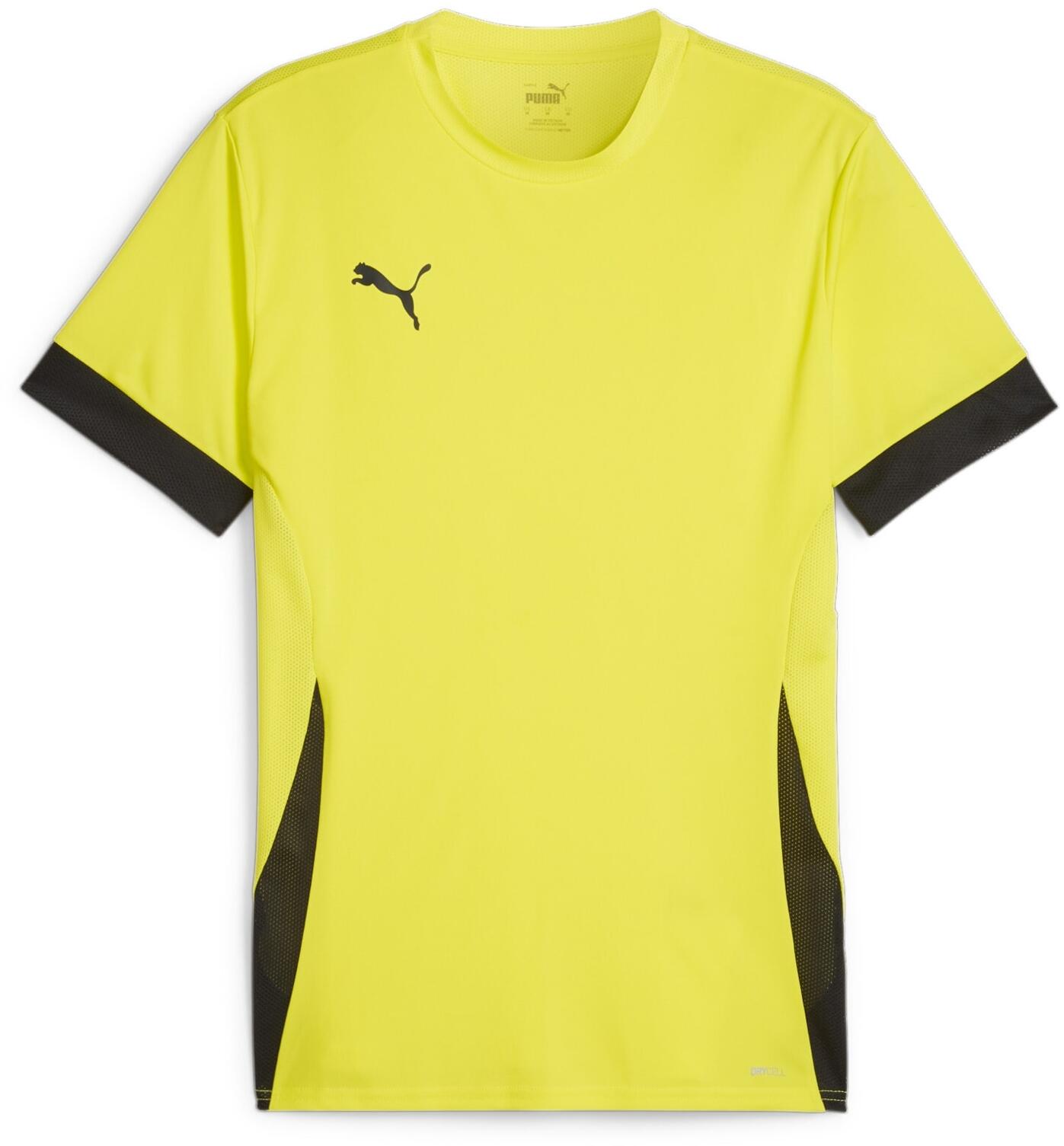 Puma teamGOAL Matchday Jersey - Fluro Yellow / Black - Total Football Direct