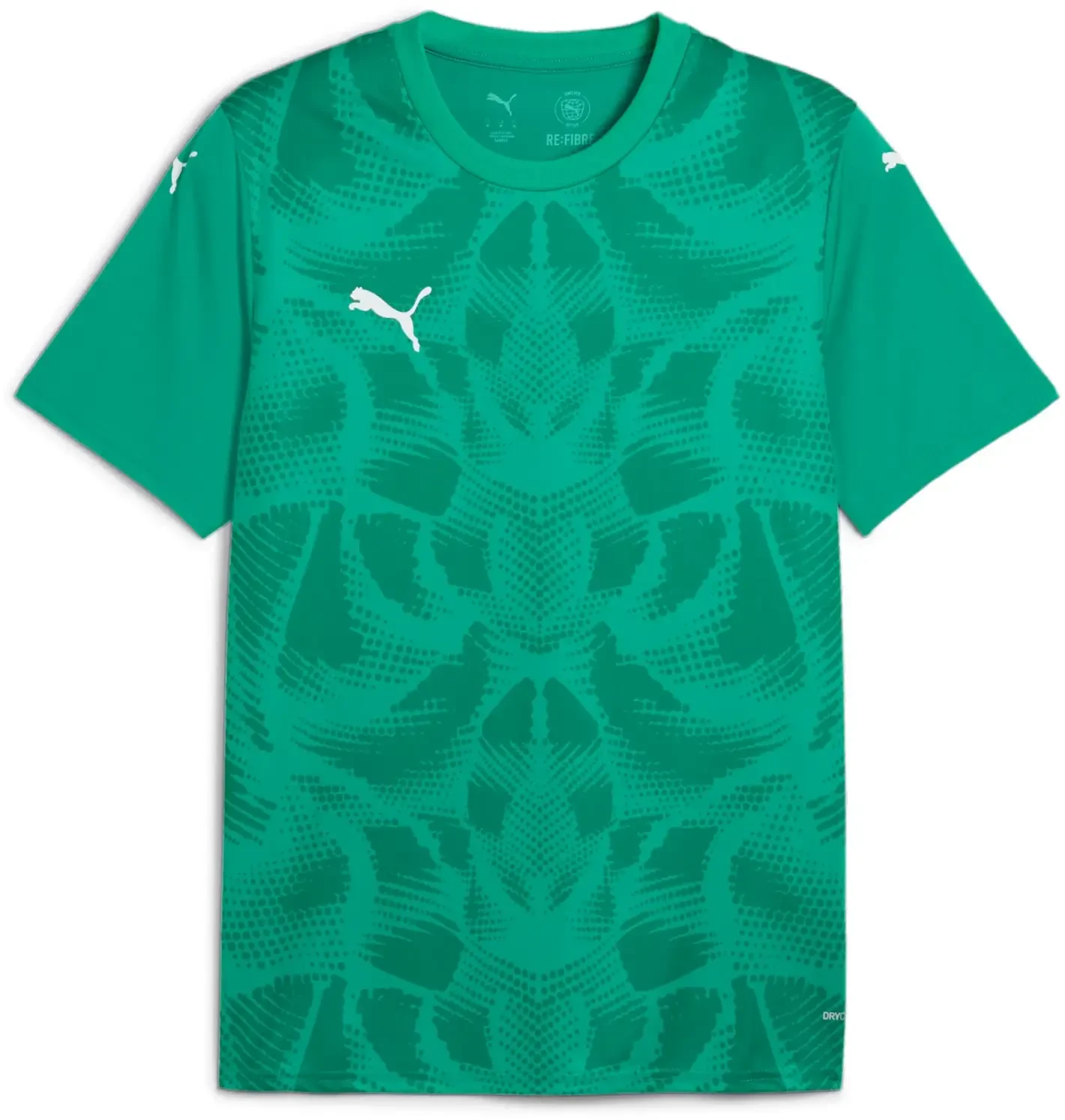 Puma teamULTIMATE Jersey Sport Green White Total Football Direct