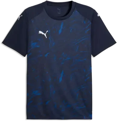 Puma 神村学園サッカー部長袖ジャージ 半袖セット Puma teamFINAL26 Jersey - PUMA Black / PUMA White - Total Football
