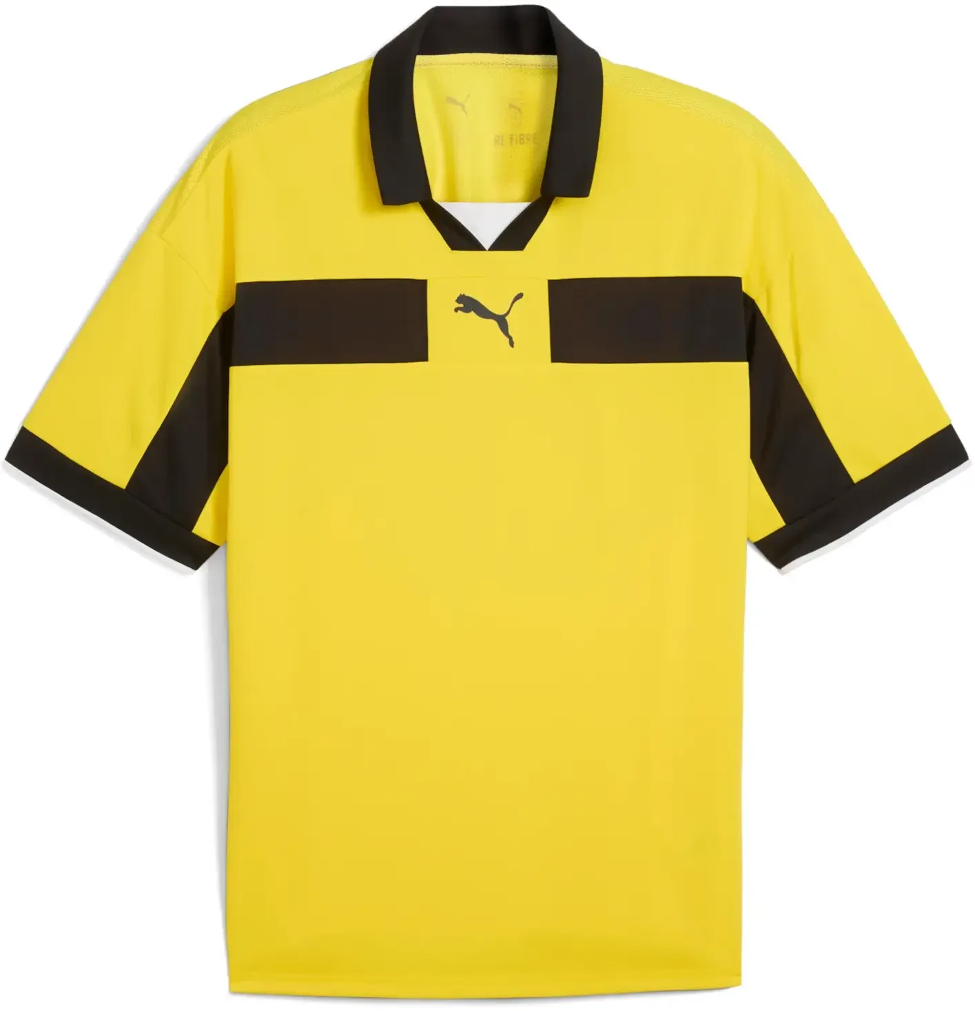 Puma teamCLASSIC Match Jersey Faster Yellow Black Total